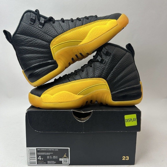 Nike Shoes Air Jordan 12 Retro GS “University Gold” 2023 - Picture 3 of 5